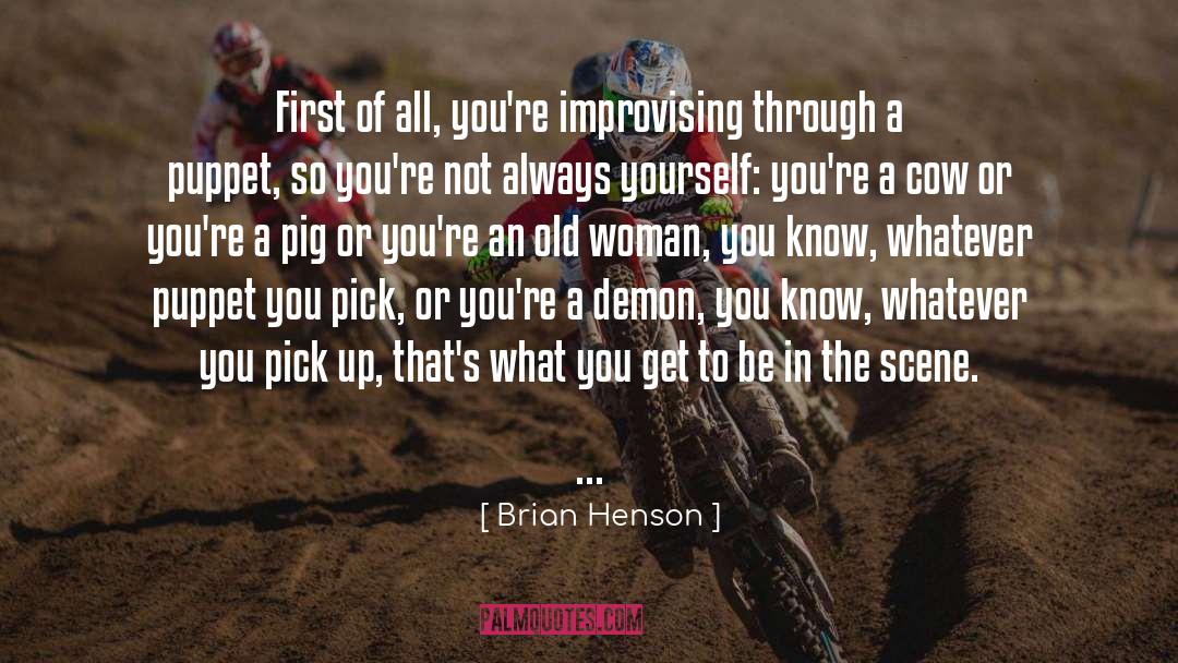 Cow quotes by Brian Henson