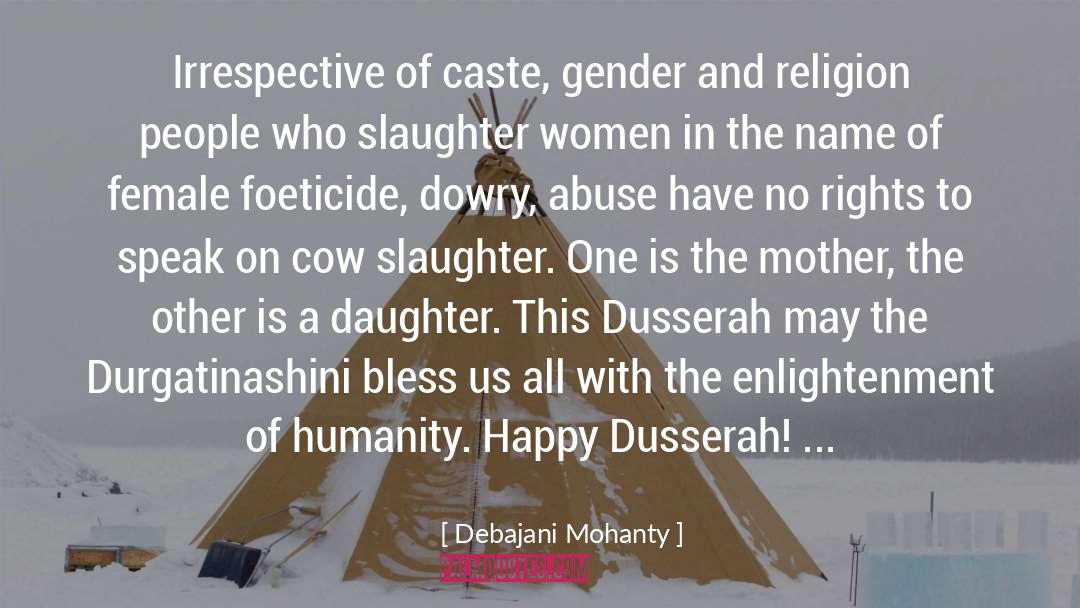 Cow Slaughter quotes by Debajani Mohanty