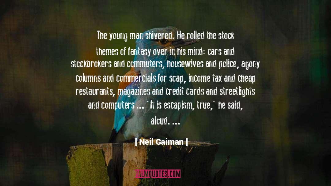 Cowboy Mulholland Drive quotes by Neil Gaiman