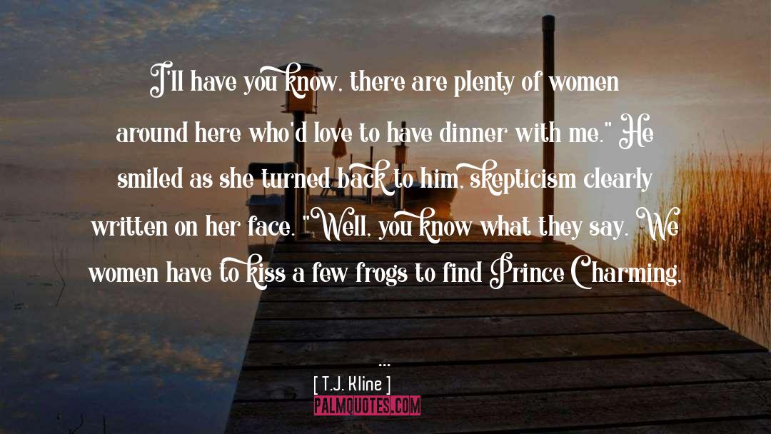 Cowboy Romance quotes by T.J. Kline