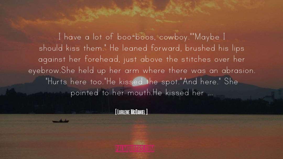 Cowboy Romantic Thriller quotes by Lurlene McDaniel