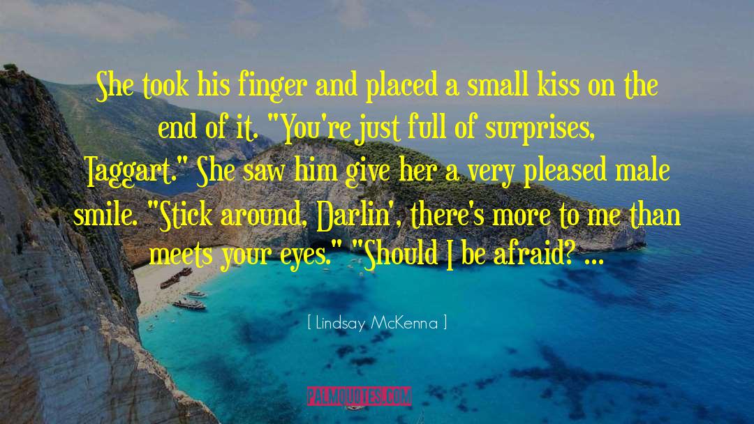 Cowboy Romantic Thriller quotes by Lindsay McKenna