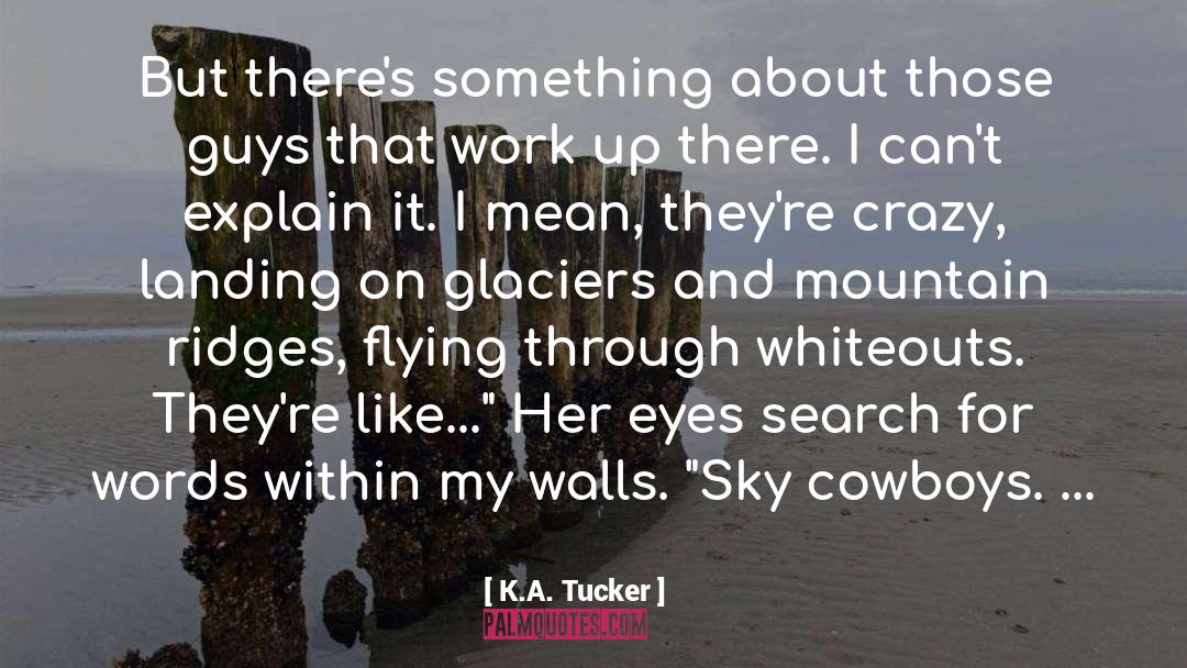 Cowboys quotes by K.A. Tucker