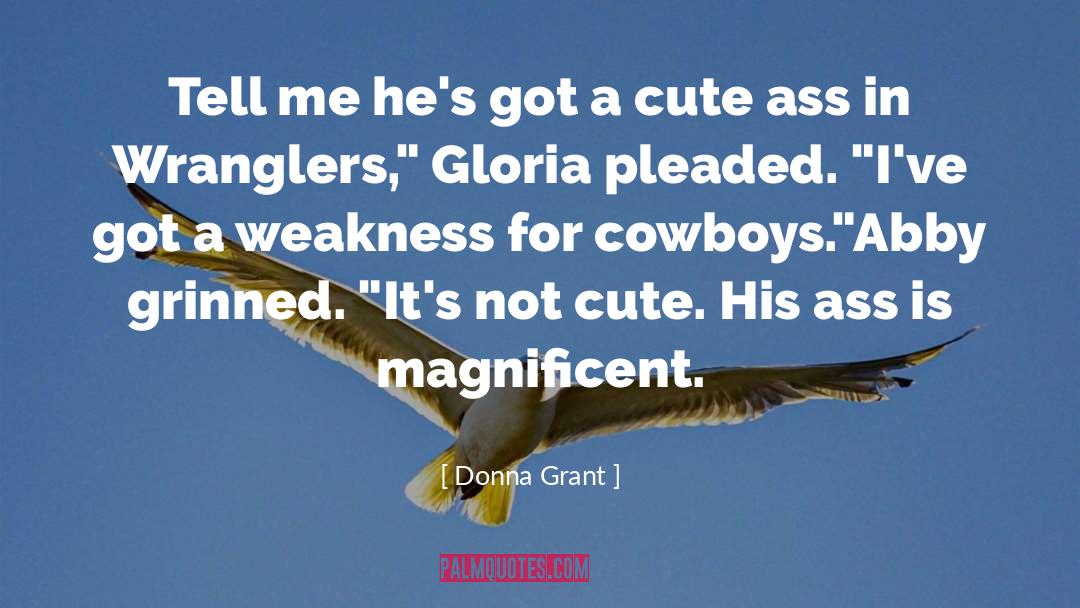 Cowboys quotes by Donna Grant