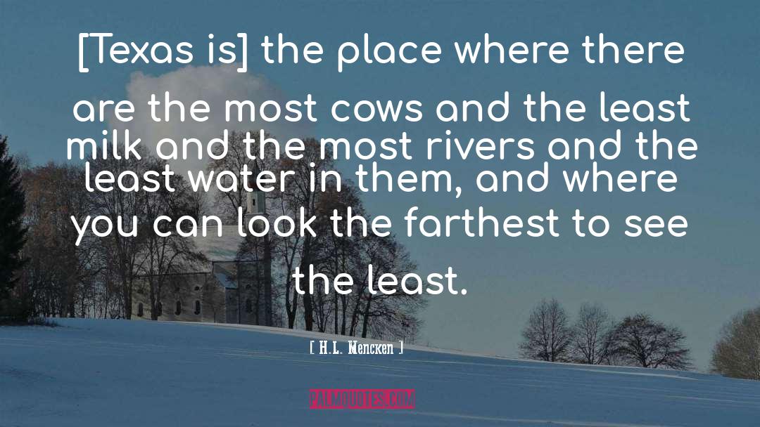 Cows quotes by H.L. Mencken