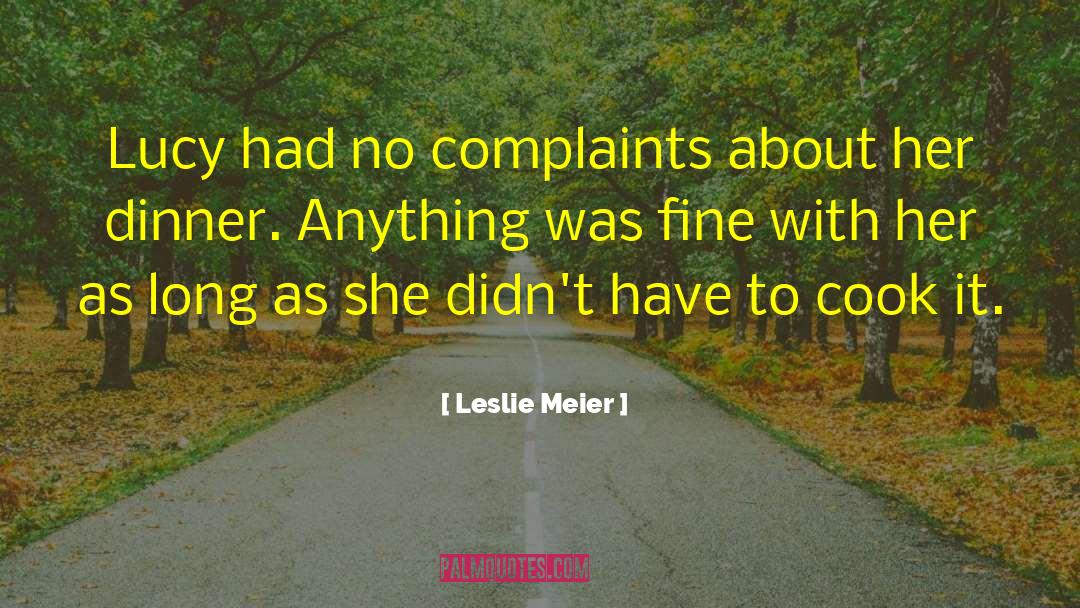 Cozy Mystery Series quotes by Leslie Meier