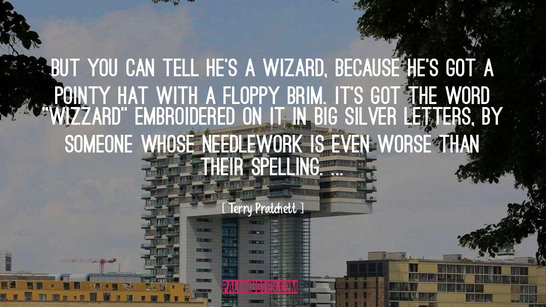 Cozying Spelling quotes by Terry Pratchett
