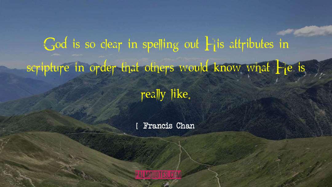 Cozying Spelling quotes by Francis Chan