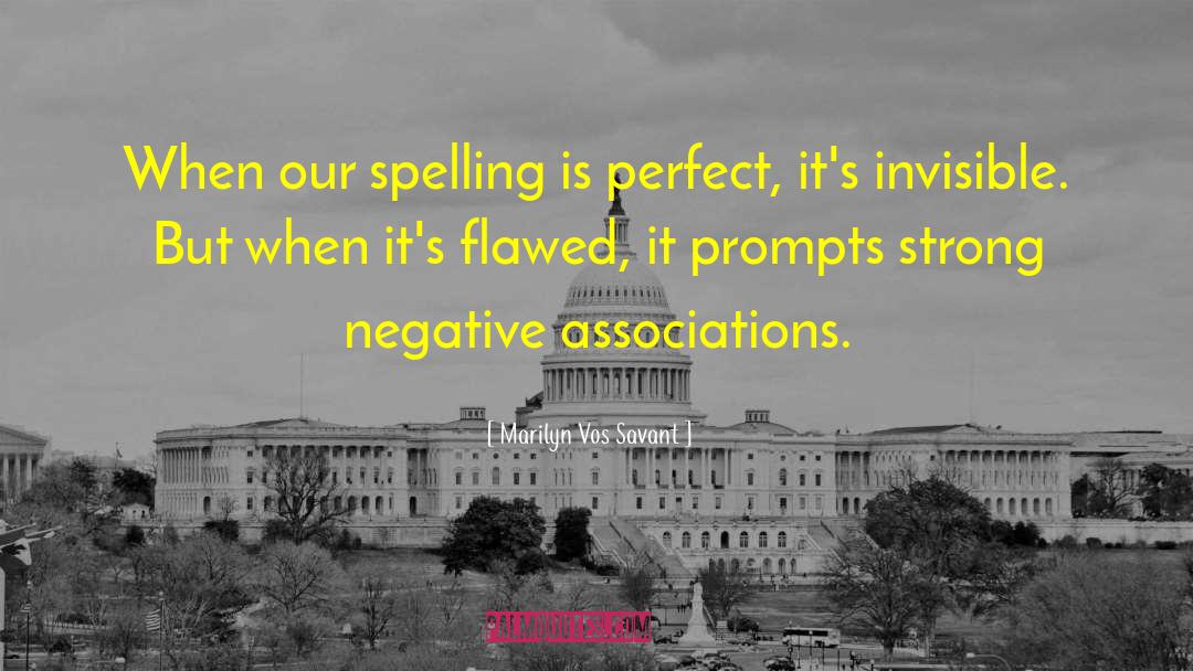 Cozying Spelling quotes by Marilyn Vos Savant