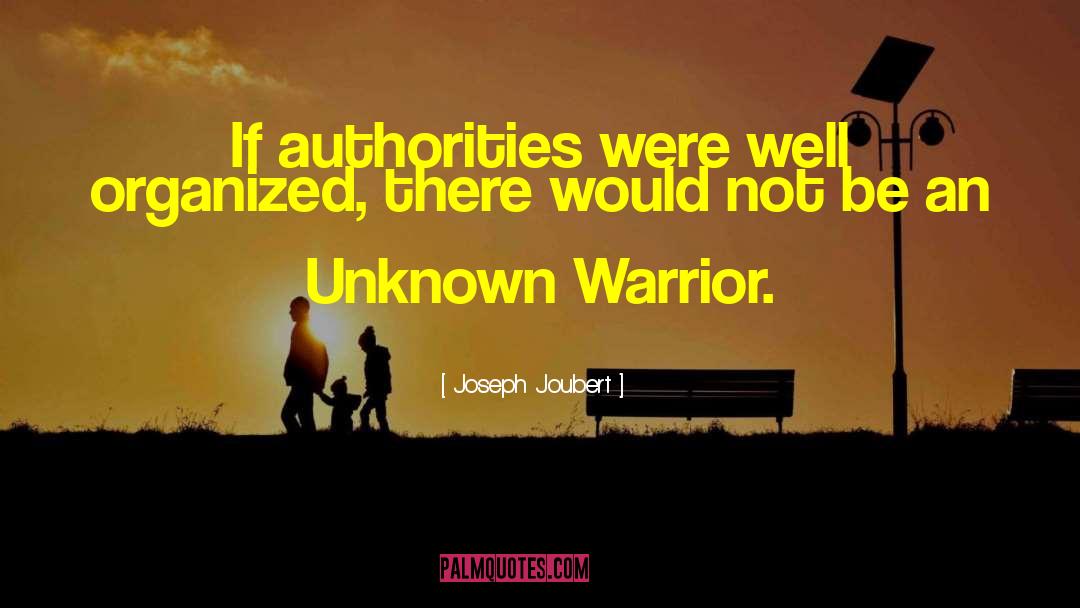 Cp Warrior quotes by Joseph Joubert
