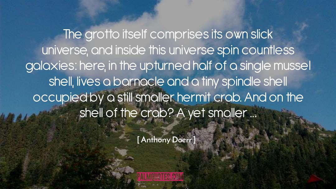 Crab quotes by Anthony Doerr