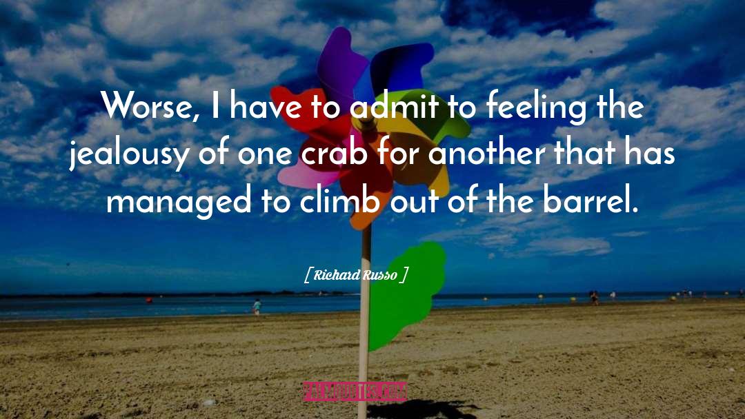 Crab quotes by Richard Russo