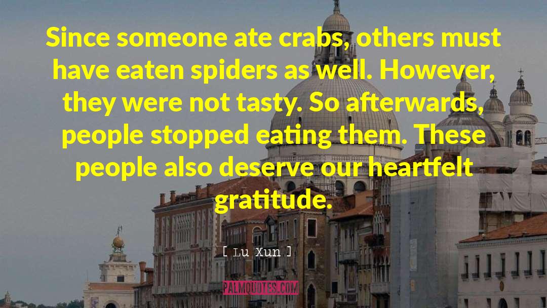 Crabs quotes by Lu Xun