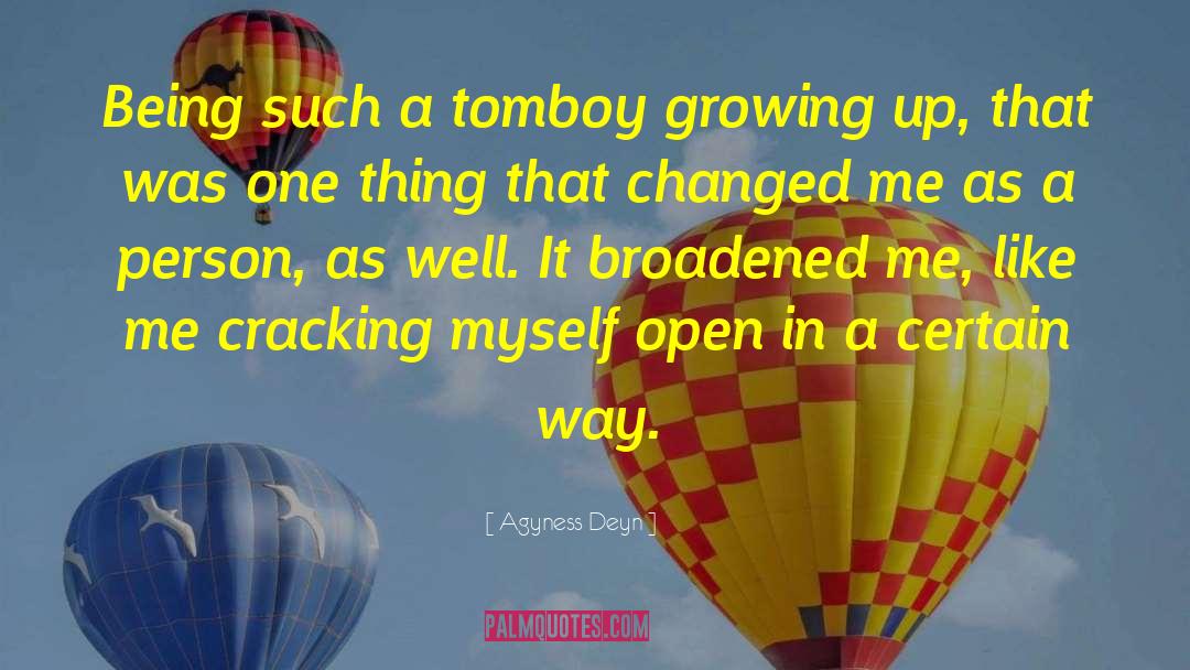 Cracking quotes by Agyness Deyn