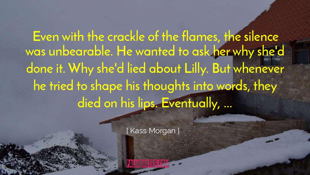 Crackle quotes by Kass Morgan
