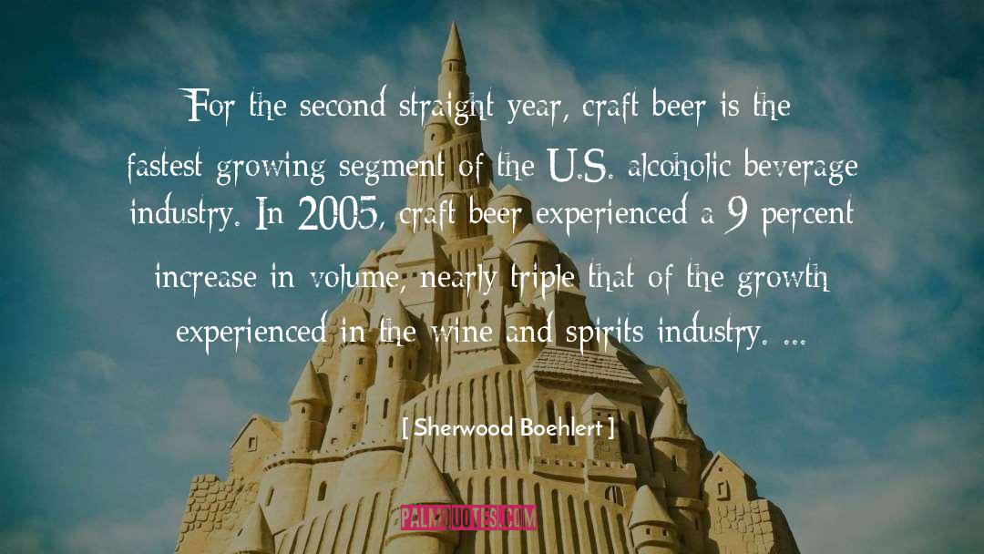 Craft Beer quotes by Sherwood Boehlert