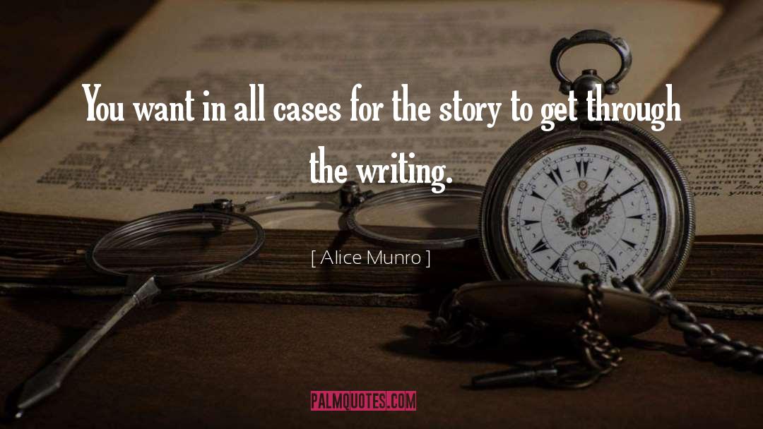 Crafts quotes by Alice Munro