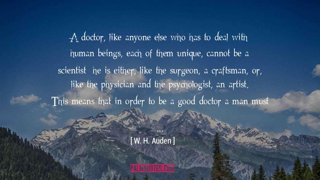 Craftsman quotes by W. H. Auden