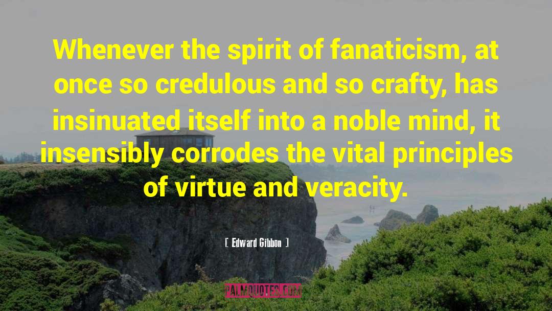Crafty quotes by Edward Gibbon