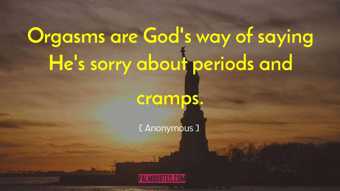 Cramps quotes by Anonymous