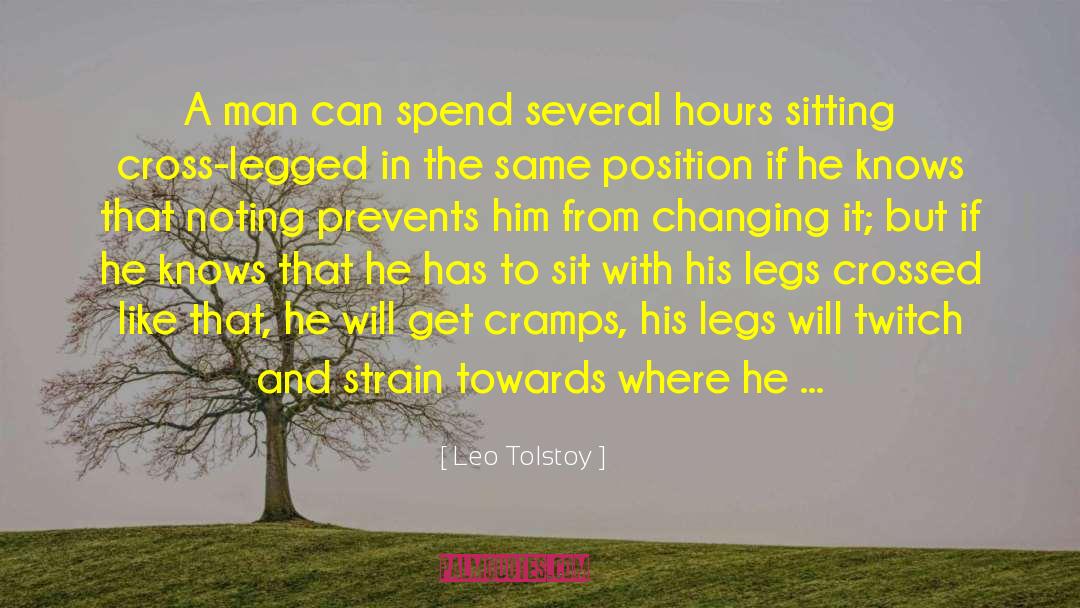 Cramps quotes by Leo Tolstoy