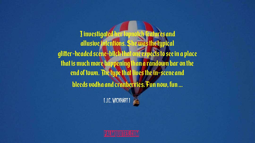 Cranberries quotes by J.C. Wickhart