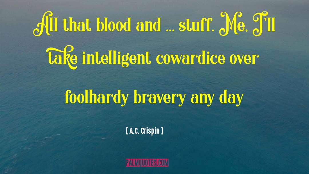 Cranberry Blood quotes by A.C. Crispin