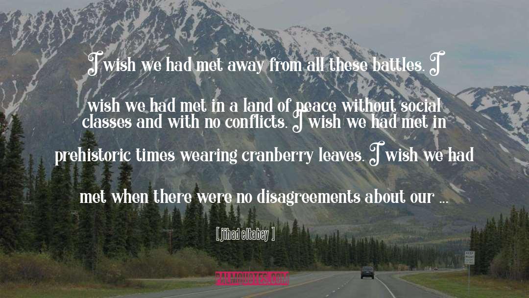 Cranberry quotes by Jihad Eltabey