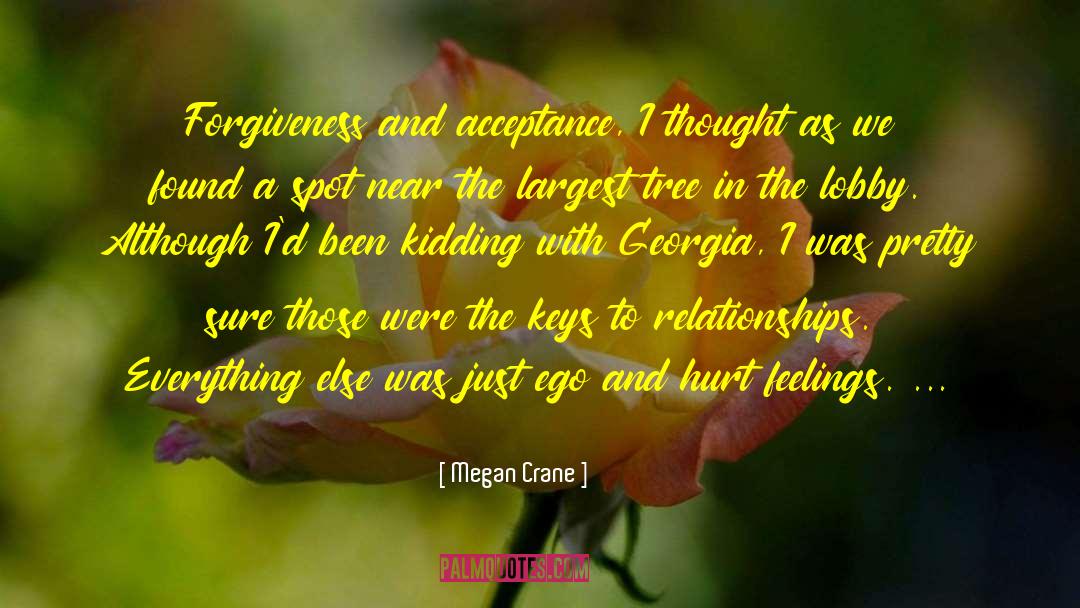 Crane quotes by Megan Crane