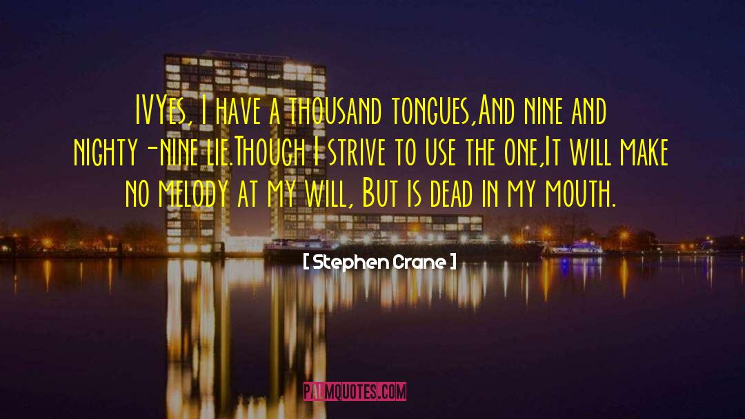 Crane quotes by Stephen Crane