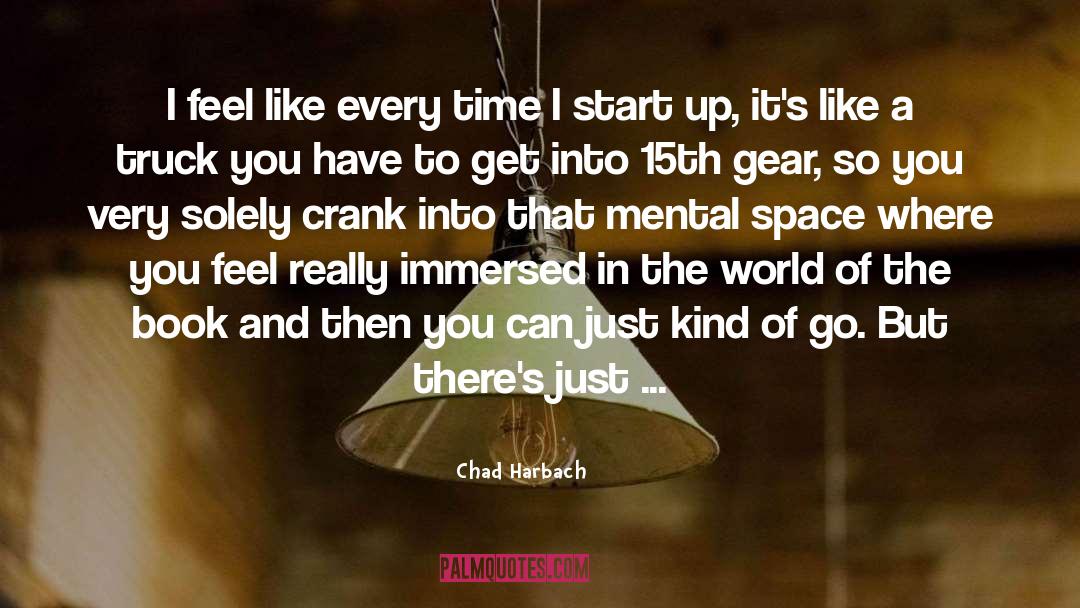 Crank quotes by Chad Harbach