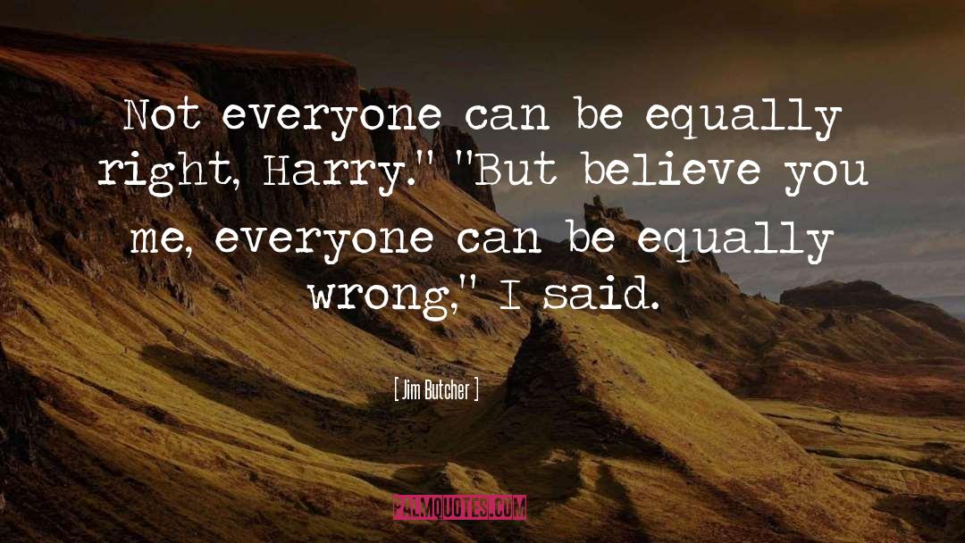 Crapulous Harry quotes by Jim Butcher