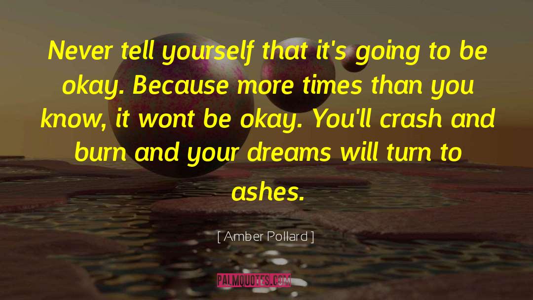 Crash And Burn quotes by Amber Pollard