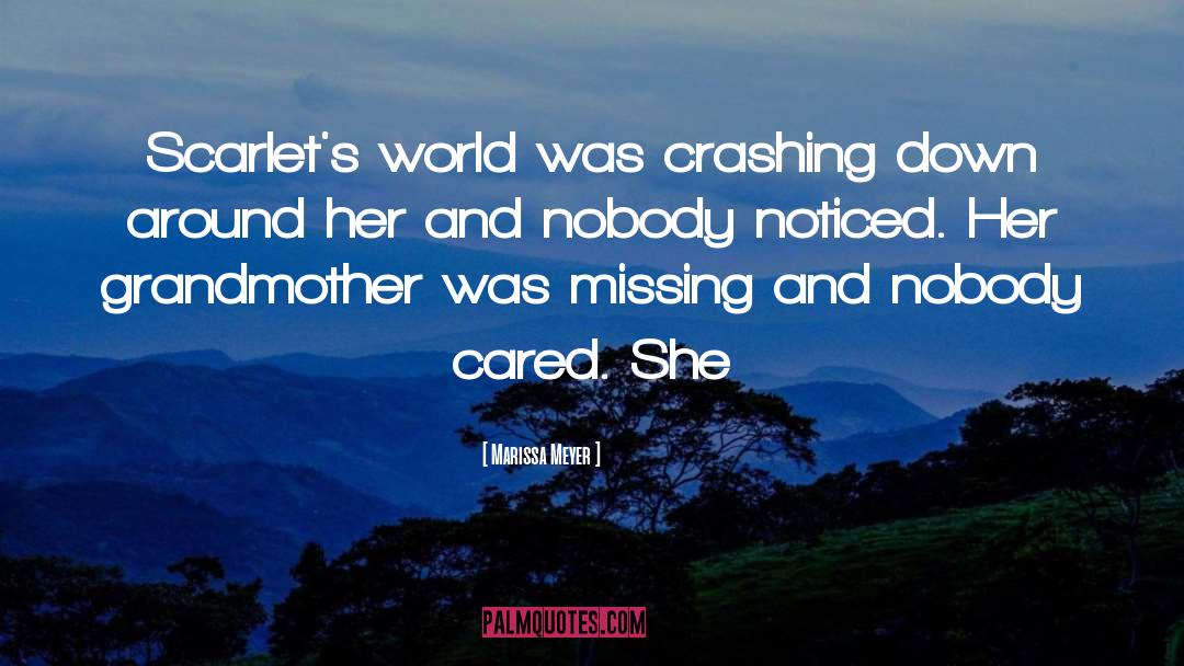 Crashing Down quotes by Marissa Meyer