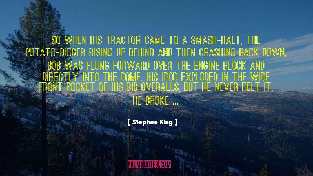 Crashing quotes by Stephen King