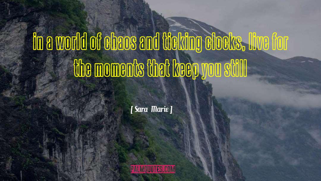 Crave Chaos quotes by Sara  Marie