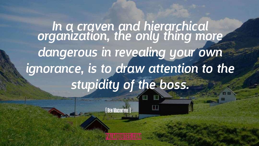 Craven quotes by Ben Macintyre