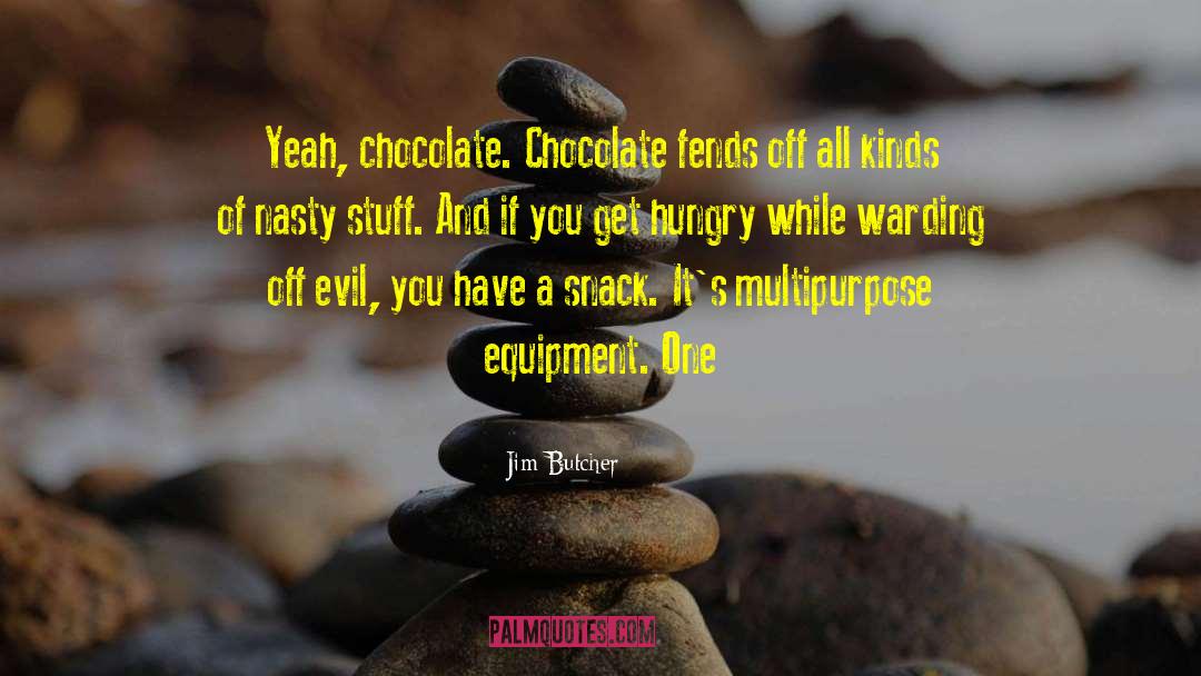 Craving Chocolate quotes by Jim Butcher