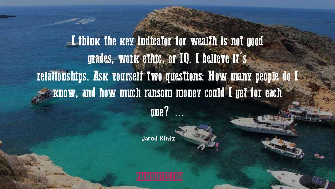 Craving For Wealth quotes by Jarod Kintz