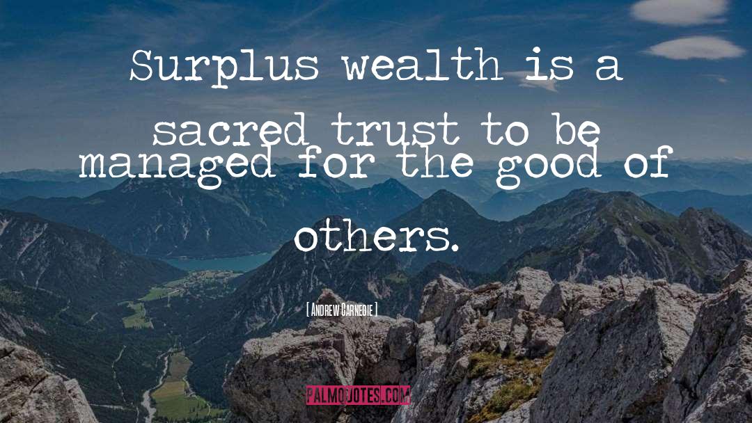 Craving For Wealth quotes by Andrew Carnegie