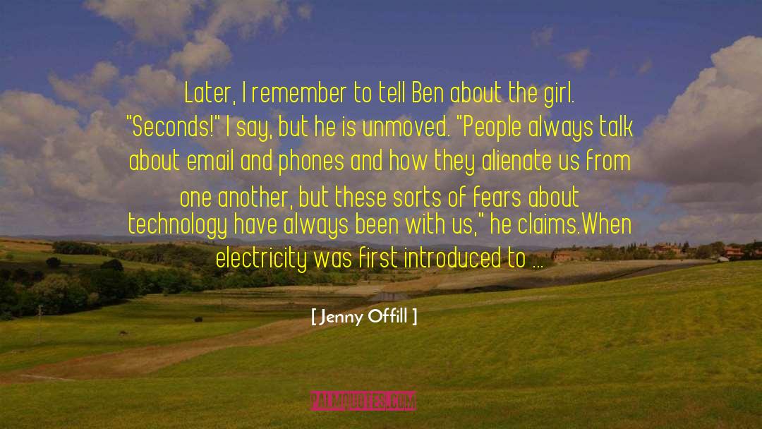Crawford To Ben quotes by Jenny Offill