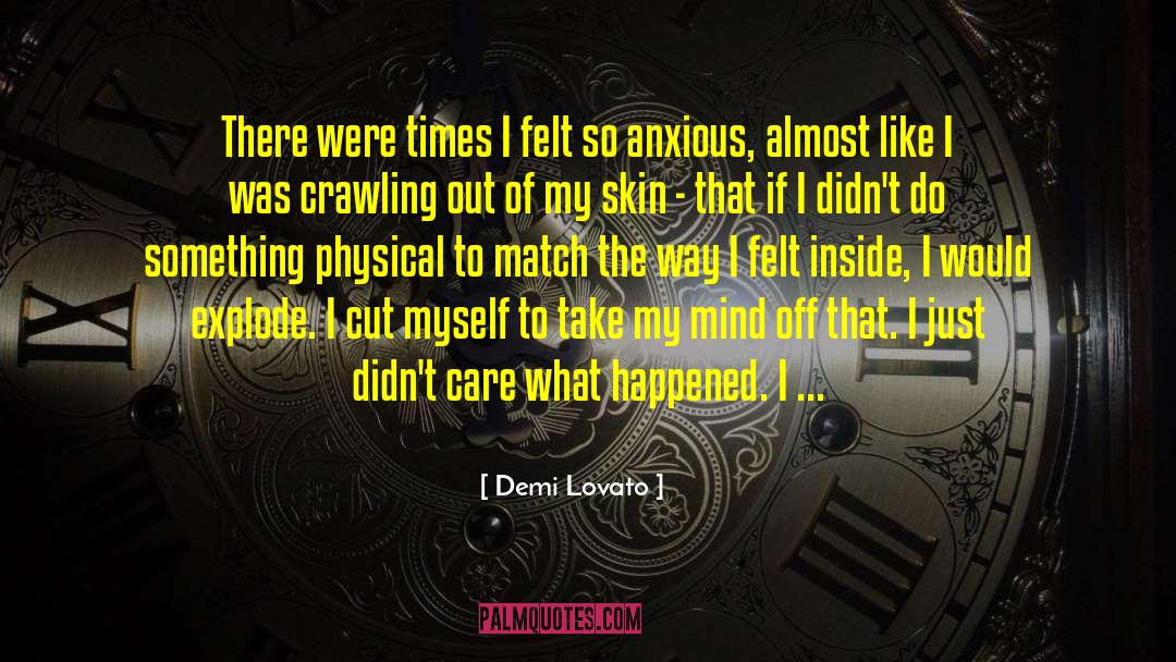 Crawling quotes by Demi Lovato