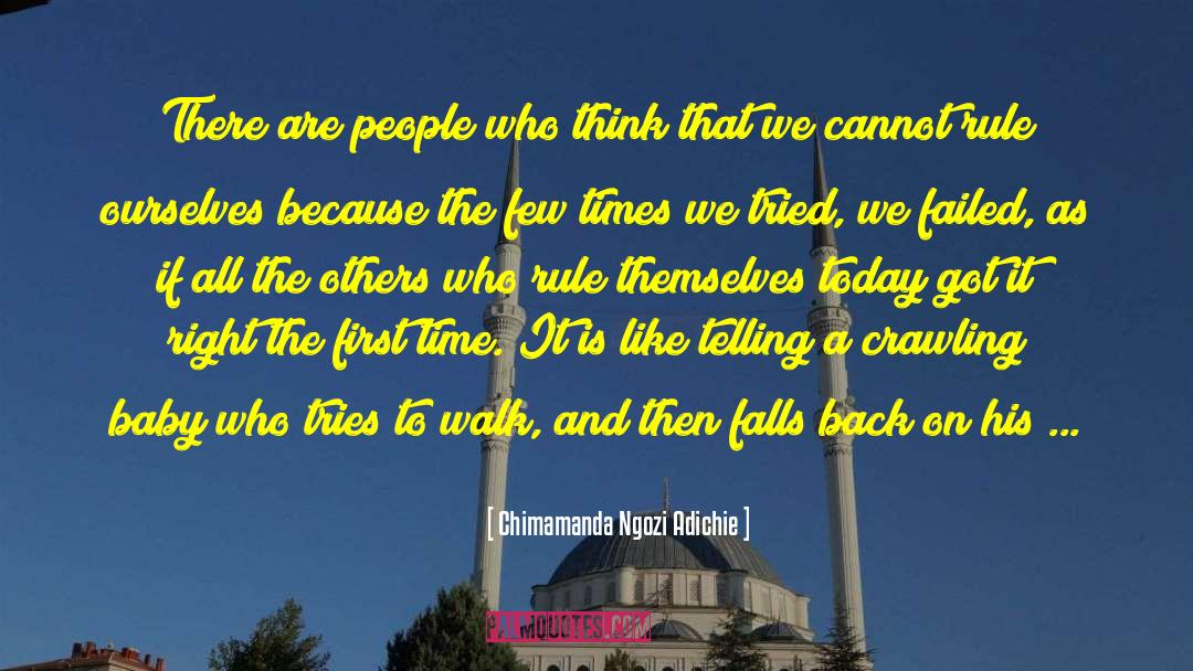 Crawling quotes by Chimamanda Ngozi Adichie