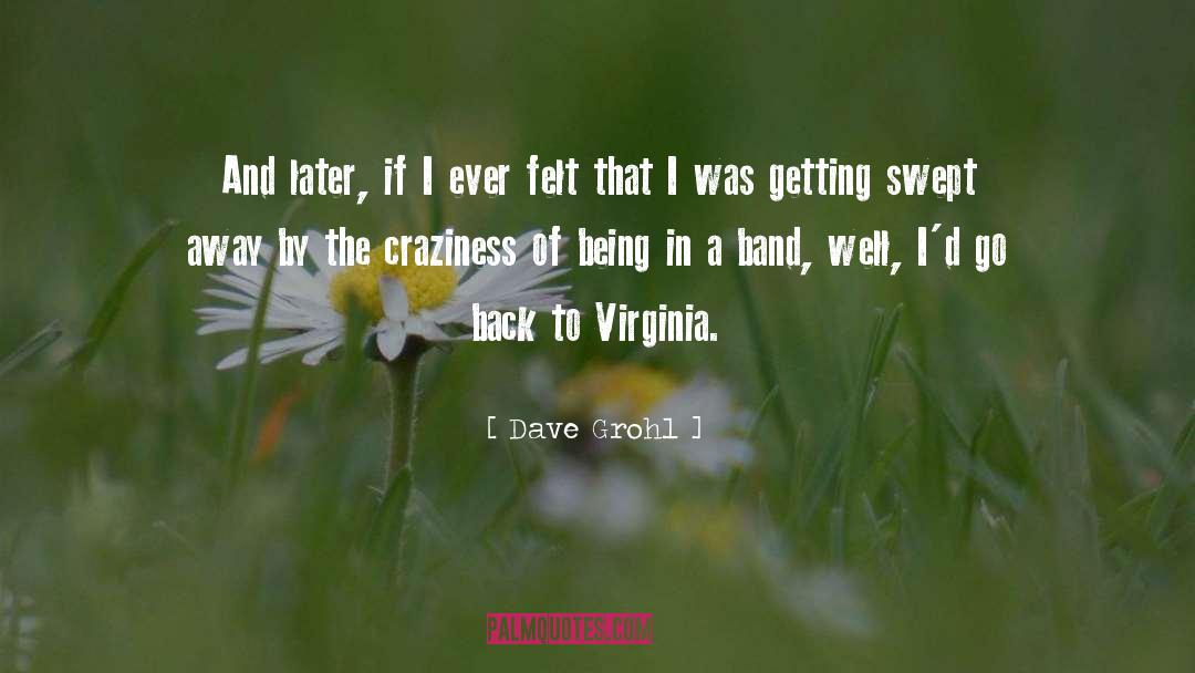 Craziness quotes by Dave Grohl
