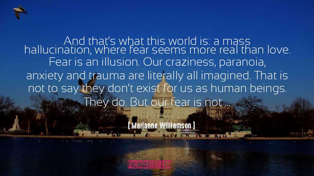 Craziness quotes by Marianne Williamson