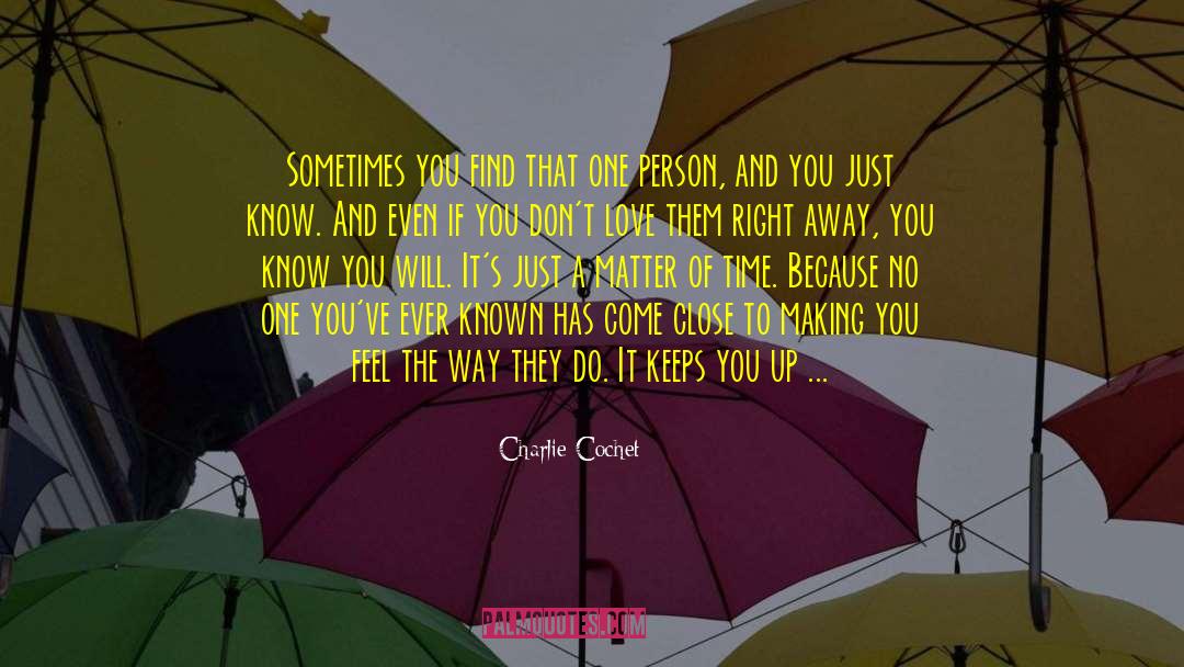 Crazy About Him Love quotes by Charlie Cochet