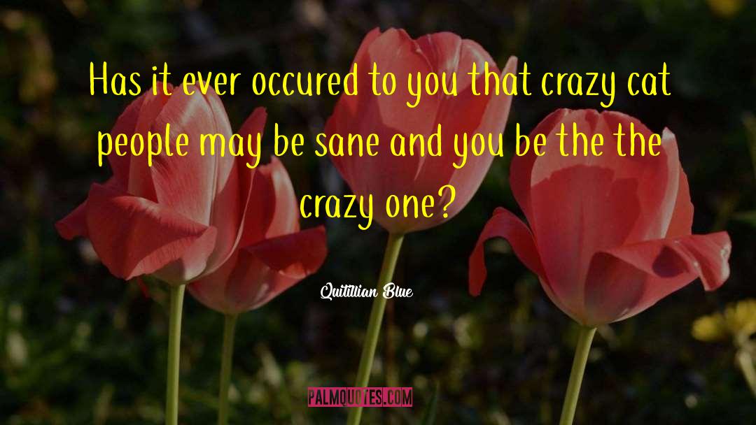 Crazy Cat Ladies quotes by Quitillian Blue