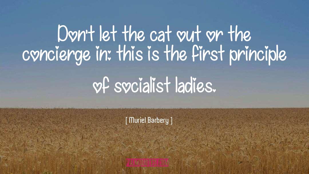 Crazy Cat Ladies quotes by Muriel Barbery