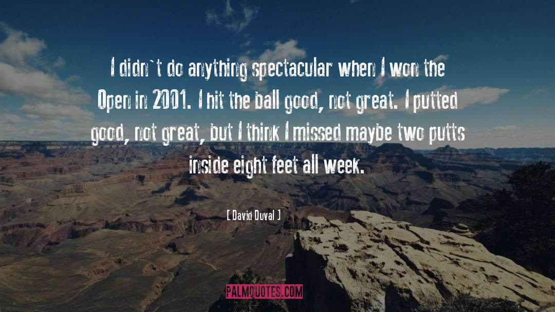 Crazy Eight Ball quotes by David Duval