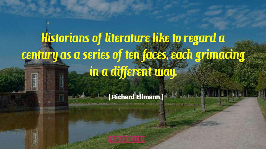 Crazy Faces quotes by Richard Ellmann